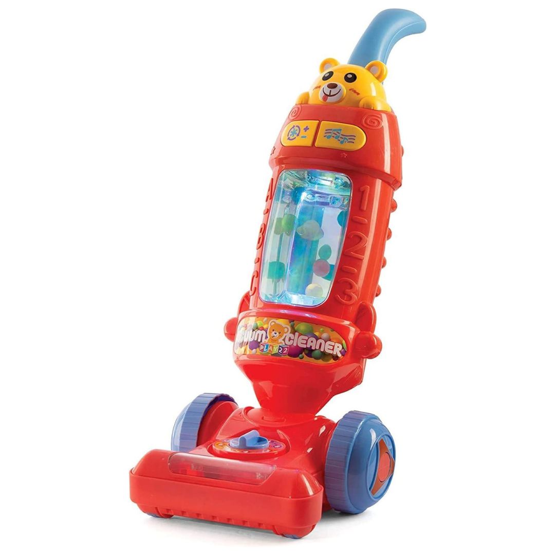 Play22 Kids Vacuum Cleaner Toy for Toddler with Lights & Sounds Effects & Ball-Popping Action - Pretend Play Toy Vacuum Cleaner for Toddler Best Gift for Boys and Girls, No Suction!