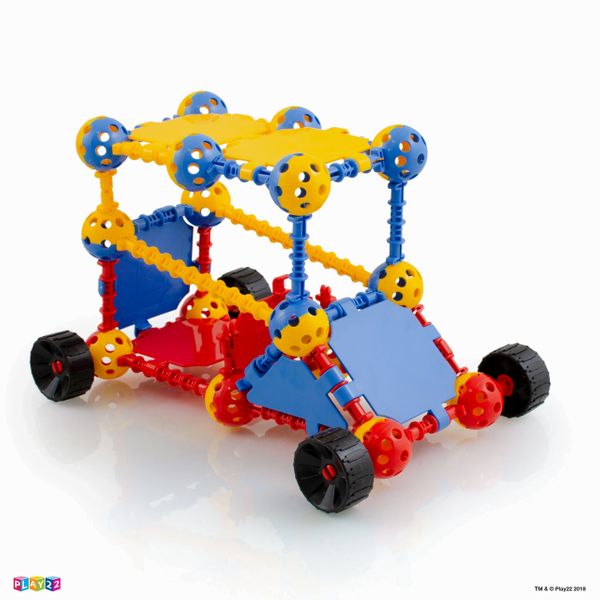 Building Toys For Kids 165 Set - STEM Educational Construction Toys - Building Blocks For Kids 3+ Best Toy Blocks Gift For Boys and Girls - Great Educational Toys Building Sets - Original - By Play22