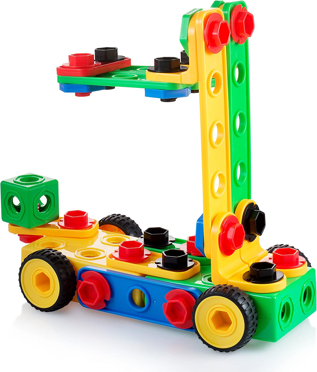 Play22 Juego de 165 juguetes de construcción para niños, juguetes  educativos de construcción STEM, bloques de construcción para niños de más  de 3