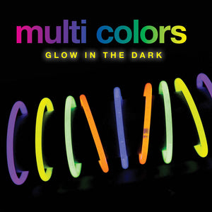 Play22 Glow Sticks Bulk 500 Pack - 200 Glowsticks and 300 Accessories - 8" Ultra Bright Glow Sticks Party Pack Mixed Colors - Glow Sticks Necklaces and Bracelets Enjoyable for Adults and Kids,