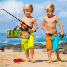 Load image into Gallery viewer, Play22 Fishing Pole For Kids - 40 Set Kids Fishing Rod Combos - Kids Fishing Poles Includes Fishing Tackle, Fishing Gear, Fishing Lures, Net, Carry On Bag, Fully Fishing Equipment - For Boys And Girls
