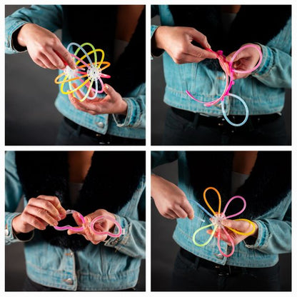 Play22 Glow Sticks Bulk 500 Pack - 200 Glowsticks and 300 Accessories - 8" Ultra Bright Glow Sticks Party Pack Mixed Colors - Glow Sticks Necklaces and Bracelets Enjoyable for Adults and Kids,
