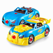 Load image into Gallery viewer, Take Apart Racing Car Toys - Build Your Own Toy Car with 30 Piece Constructions Set - Toy Car Comes With Engine Sounds &amp; Lights &amp; Drill With Toy Tools For Kids - Newest Version - Original - By Play22 ™
